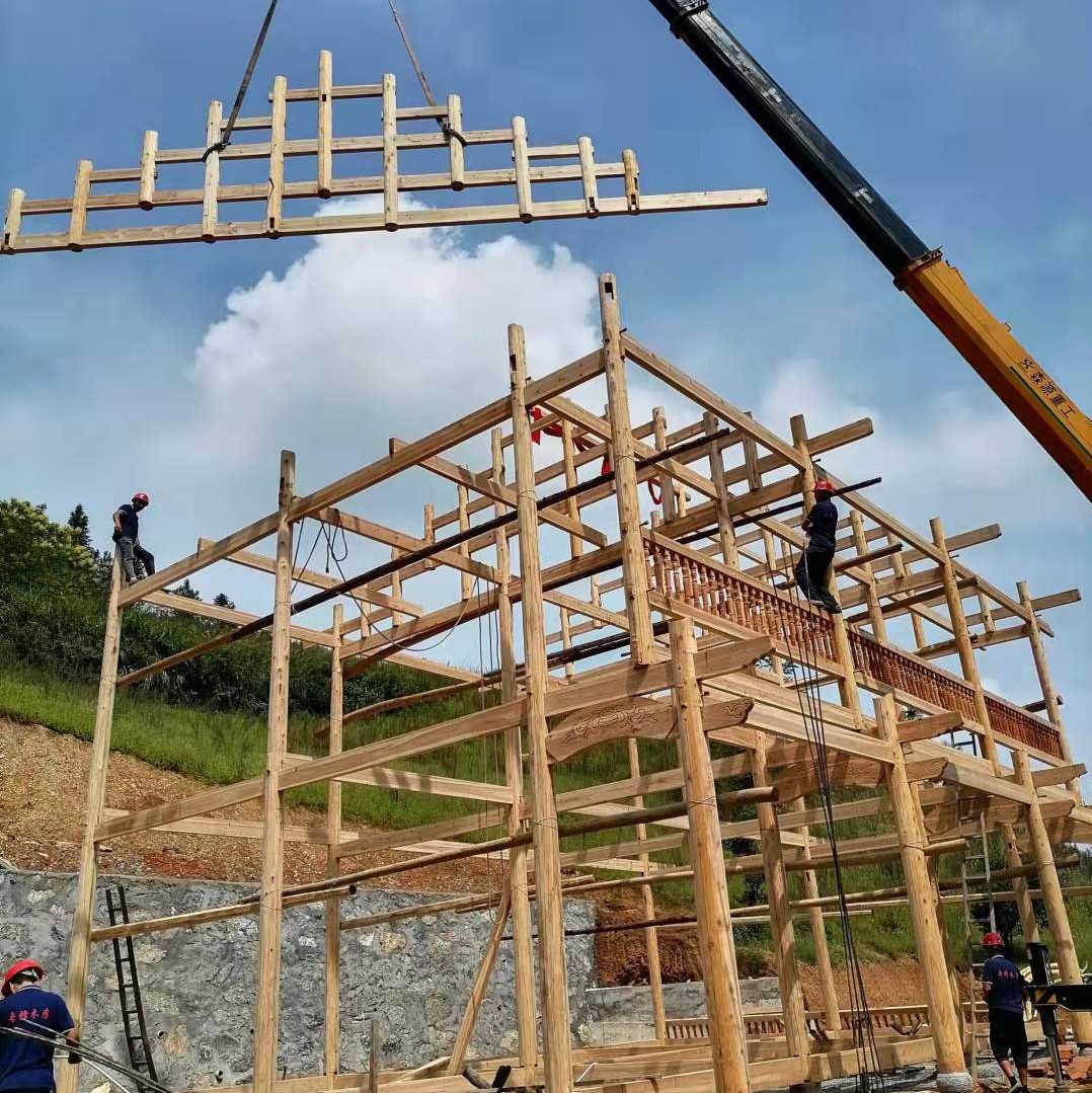 溆浦湘楚木作古建工程有限公司,土家吊脚楼,侗乡鼓楼,侗乡风雨楼哪里好