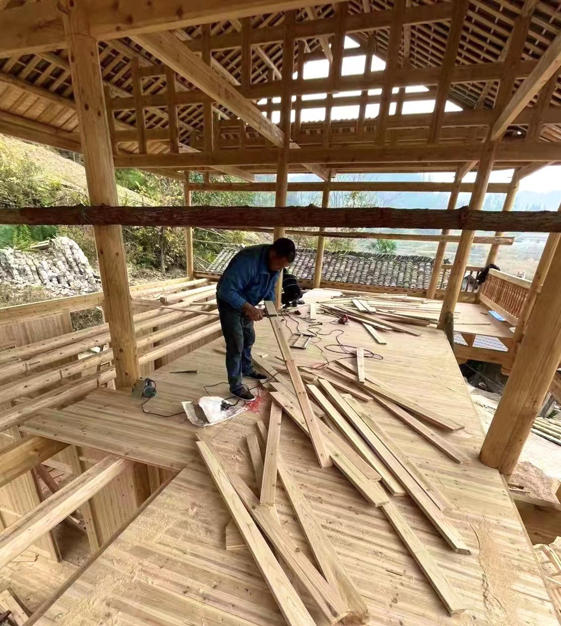 溆浦湘楚木作古建工程有限公司,土家吊脚楼,侗乡鼓楼,侗乡风雨楼哪里好