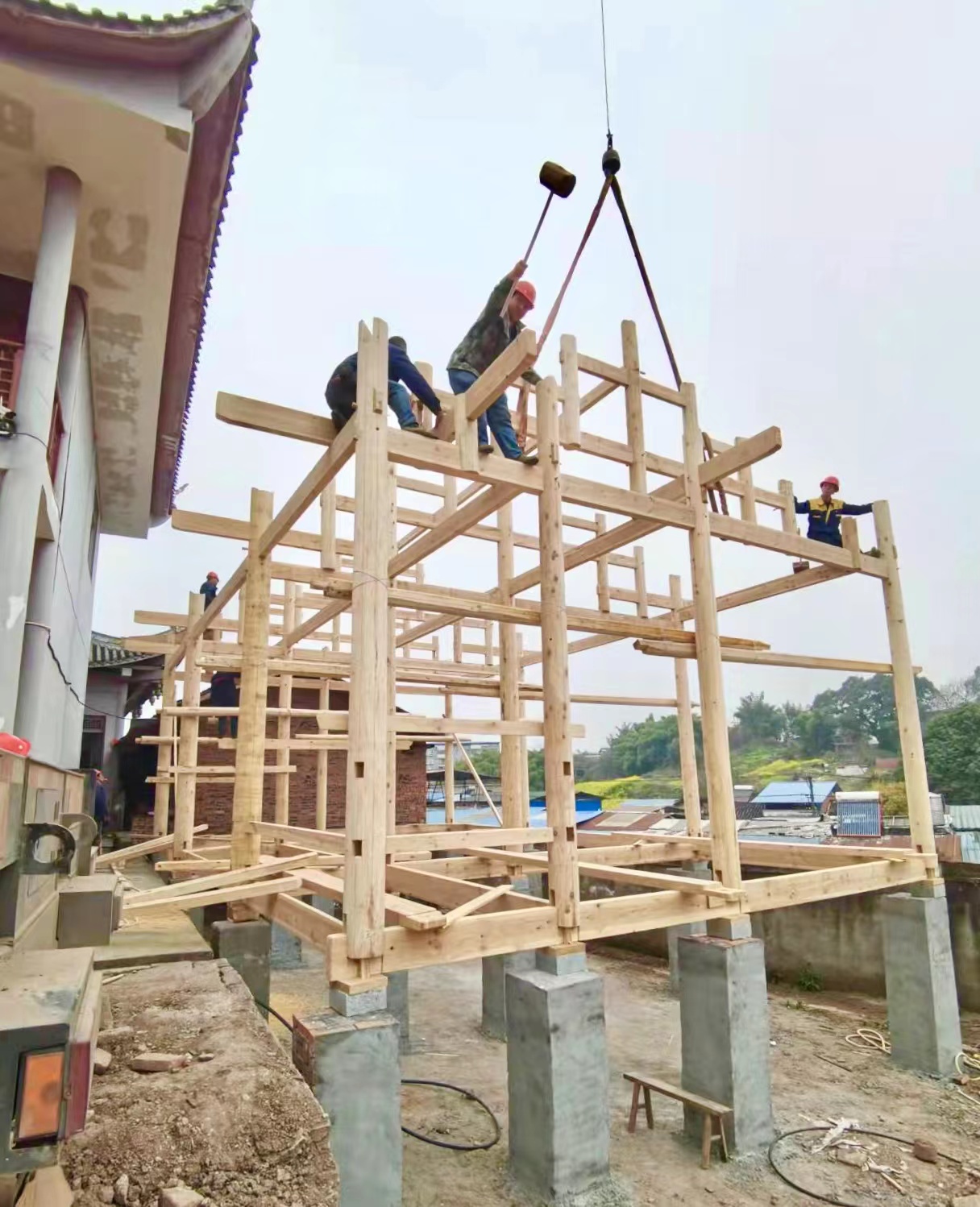 溆浦湘楚木作古建工程有限公司,土家吊脚楼,侗乡鼓楼,侗乡风雨楼哪里好