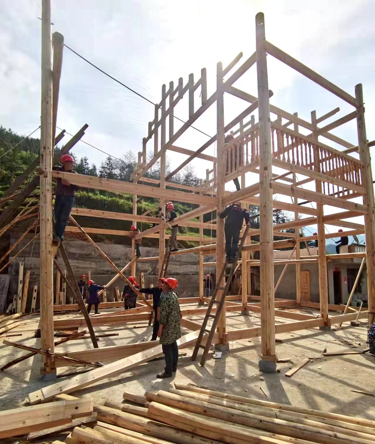 溆浦湘楚木作古建工程有限公司,土家吊脚楼,侗乡鼓楼,侗乡风雨楼哪里好