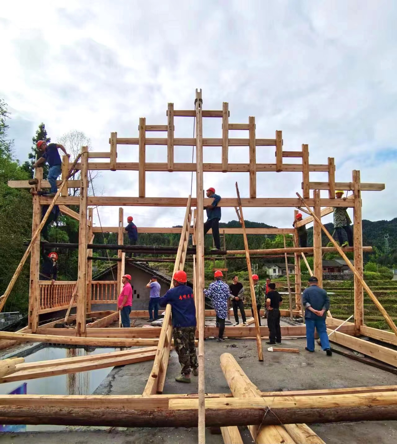 溆浦湘楚木作古建工程有限公司,土家吊脚楼,侗乡鼓楼,侗乡风雨楼哪里好