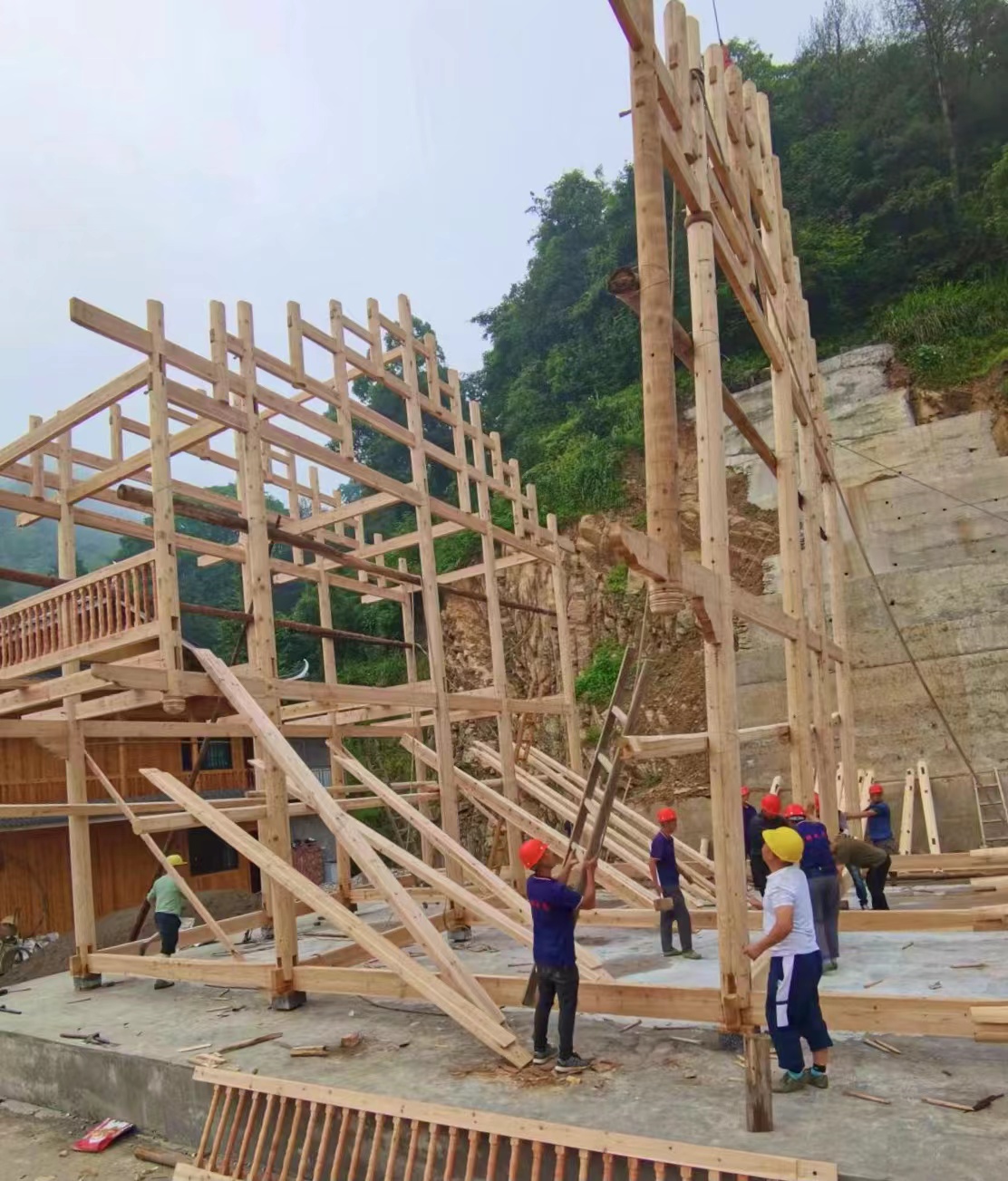 溆浦湘楚木作古建工程有限公司,土家吊脚楼,侗乡鼓楼,侗乡风雨楼哪里好