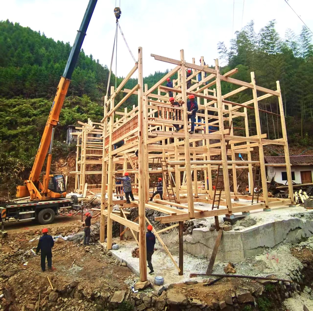 溆浦湘楚木作古建工程有限公司,土家吊脚楼,侗乡鼓楼,侗乡风雨楼哪里好